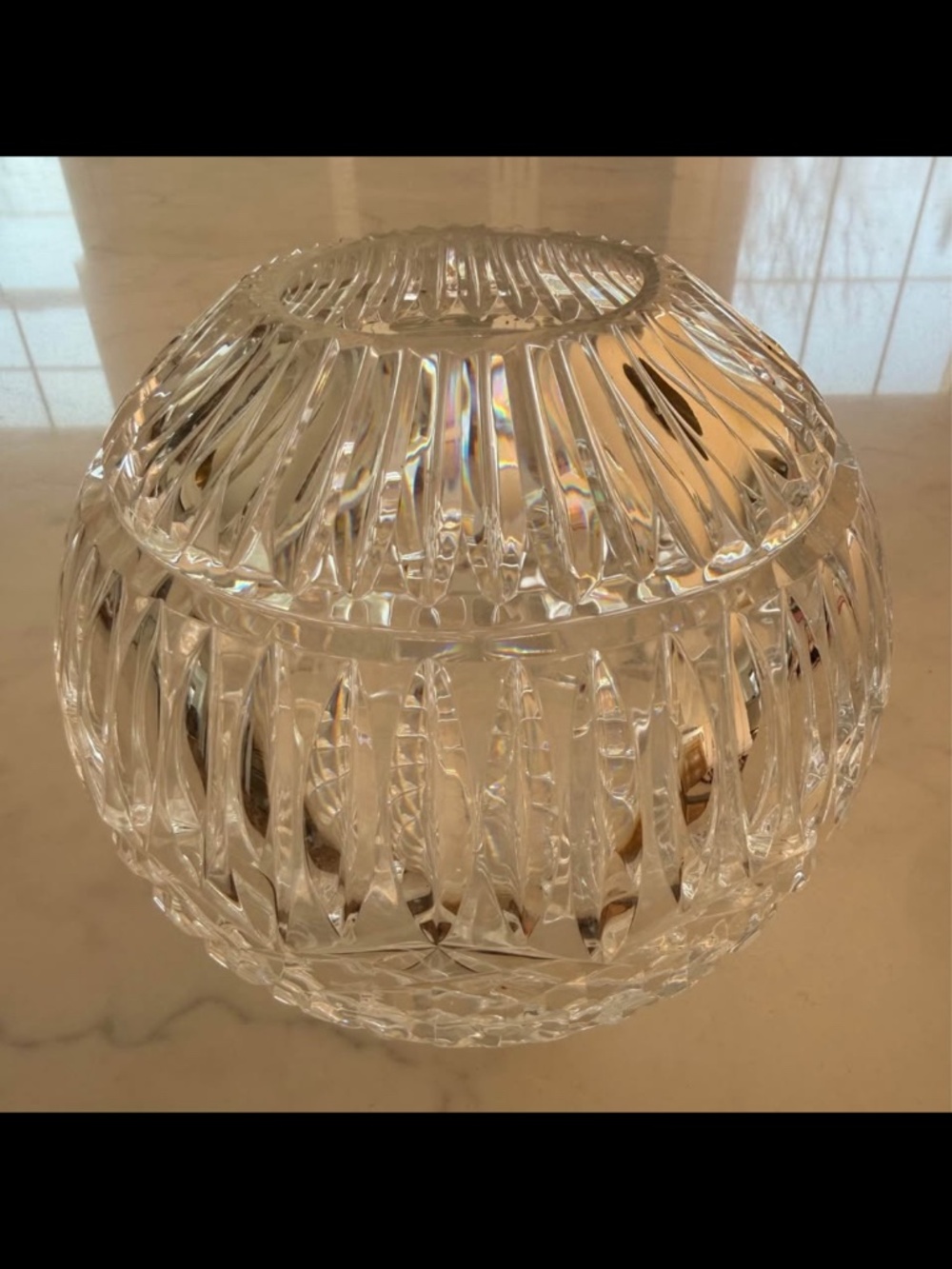 Waterford Crystal Rose Bowl